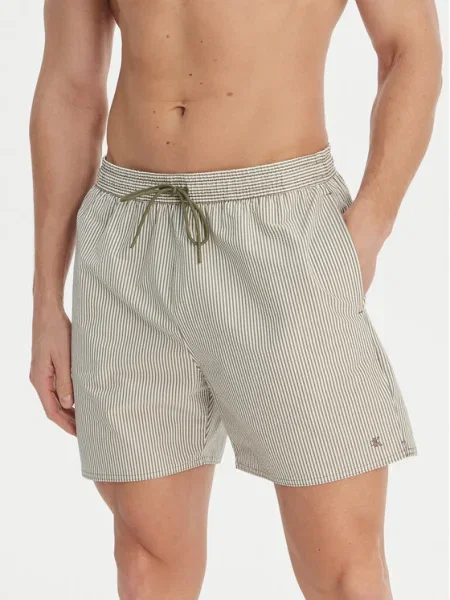 Calvin Klein Swimwear Pantaloni scurți pentru înot verde