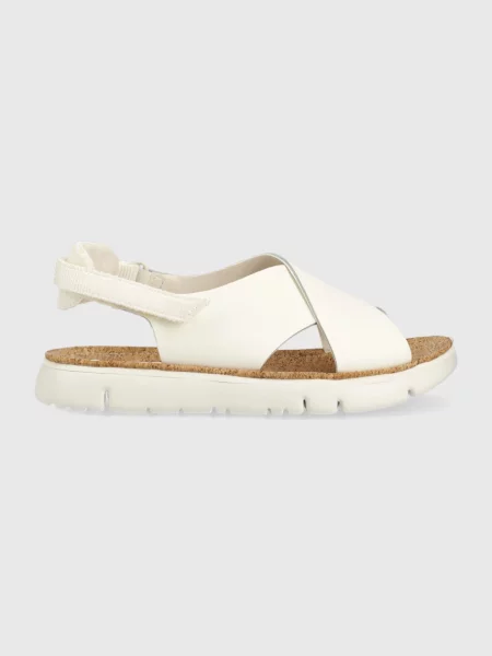 Кожени сандали Camper Oruga Sandal бяло