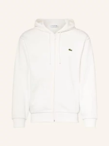 Lacoste Bluza Rozpinana weiss biała