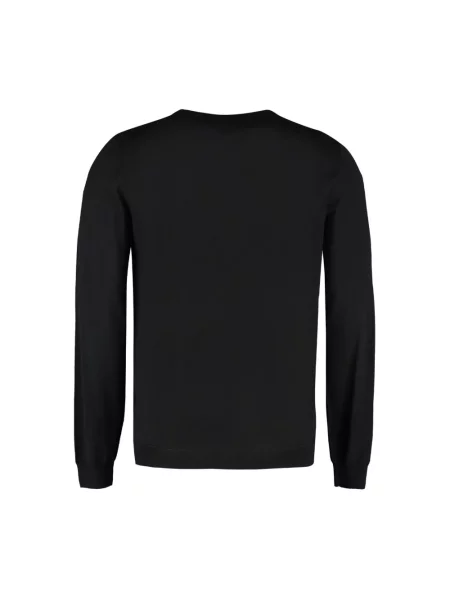 Dzianinowy sweter The (alphabet) czarny