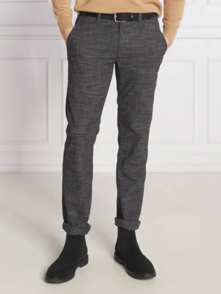BOSS ORANGE Pantaloni Schino-Slim-O gri