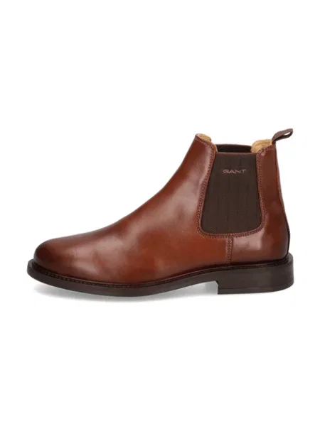 Chelsea boots Gant hnědé