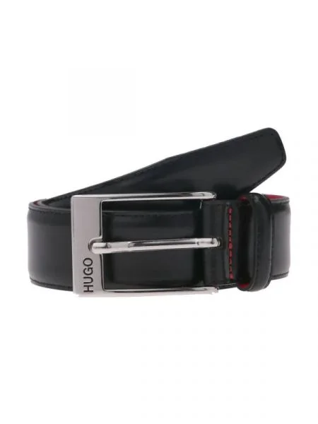 HUGO de piele BARNEY negru