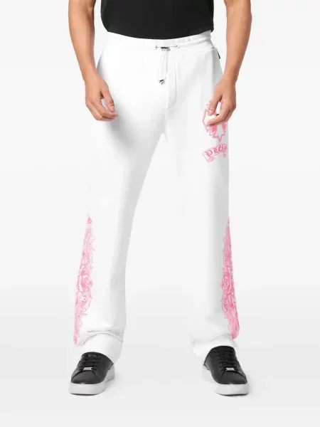 Pantaloni Philipp Plein alb