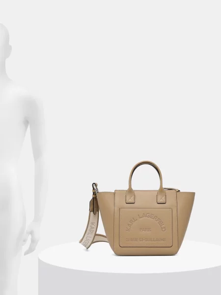 Кожаная сумка Karl Lagerfeld