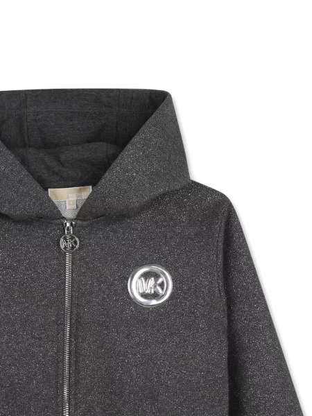 Bluza z kapturem dziecięca Michael Kors szara