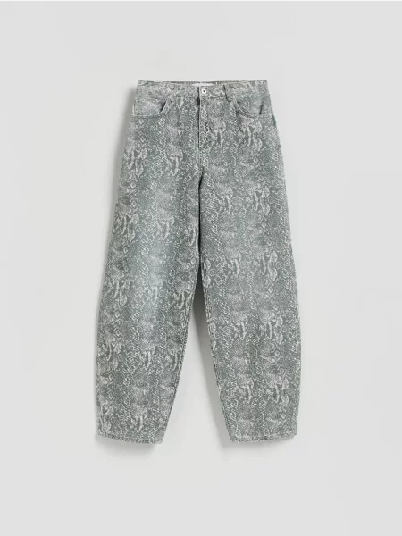 Reserved Blugi barrel leg multicolor