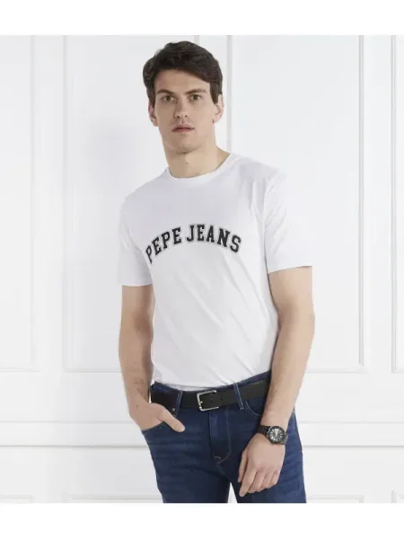 Pepe Jeans London Tricou CLEMENT | alb