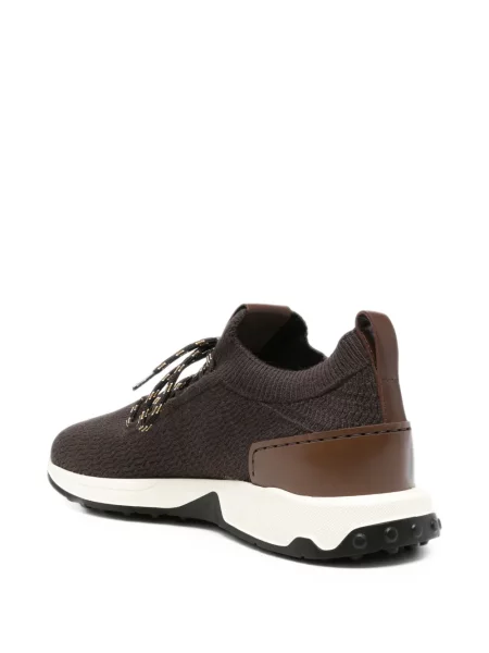 Sneakerși Tod's din piele maro