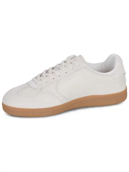 Pantofi Selected alb