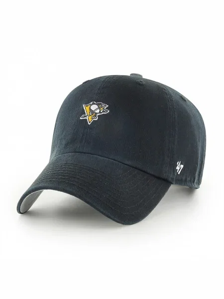 Шапка Pittsburgh Penguins с апликация черно