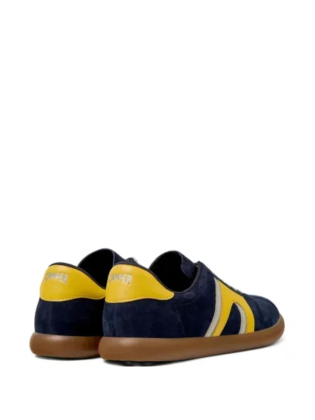Sneakerși Camper din piele albastru
