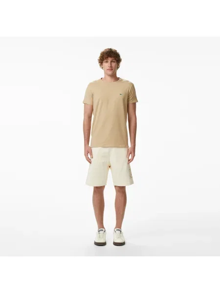 Футболка Lacoste бежевая