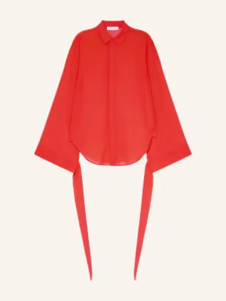 The Frankie Shop Bluzka Koszulowa Verlin rot czerwona