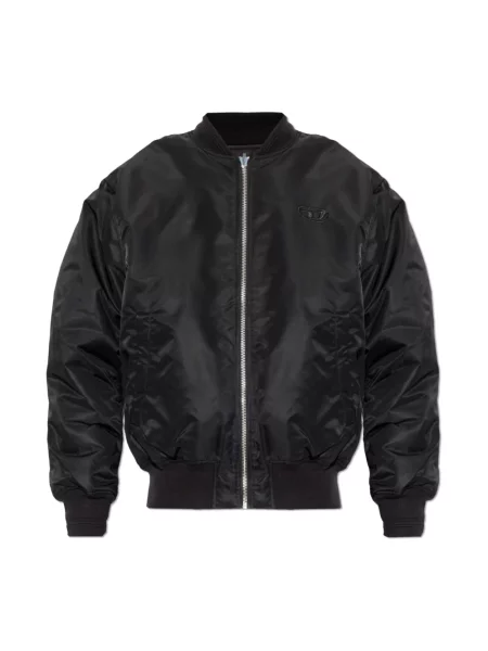 Kurtka bomber Diesel czarny