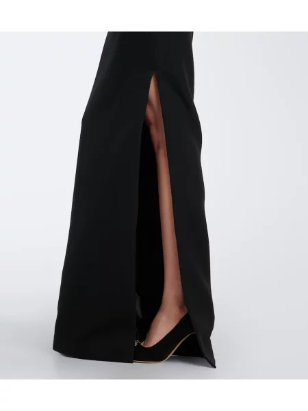 Rochie Safiyaa drapată negru