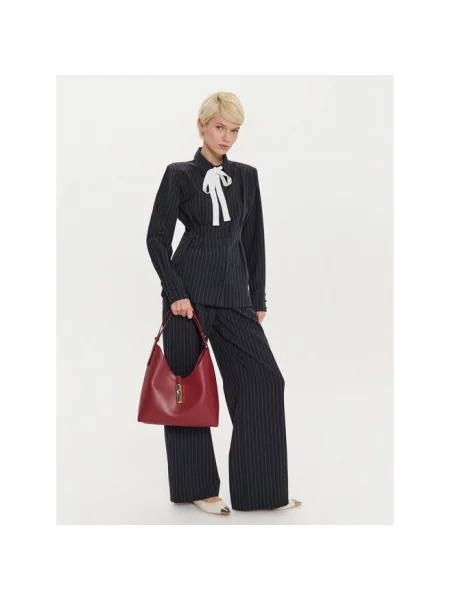 Torebka Furla skórzana elegancka czerwona