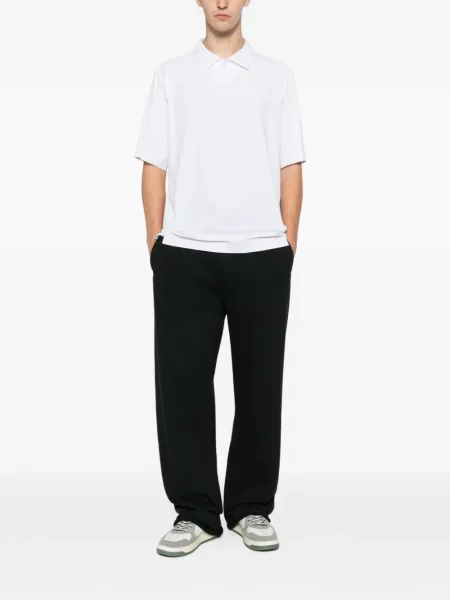 Tricou polo Oakley cu imagine alb