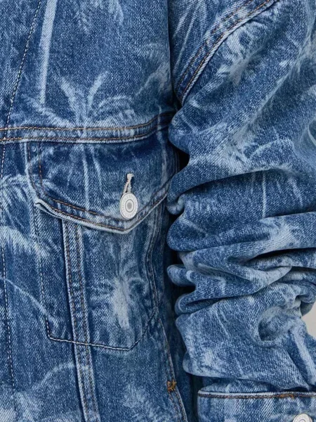 Джинсова куртка Guess синя