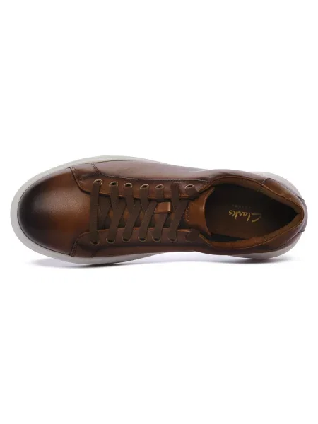 Pantofi Clarks cu legături albastru