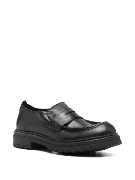 Pantofi loafer Fratelli Rennella din piele negru