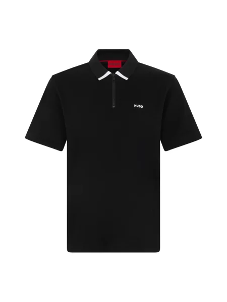 Koszulka polo Boss czarna