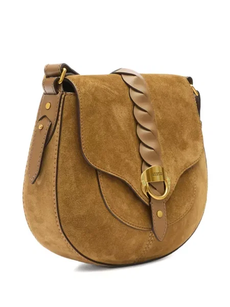 Geanta de piele Isabel Marant din piele maro