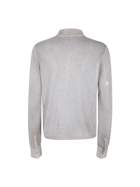 Sweter Avant Toi z kaszmiru szary