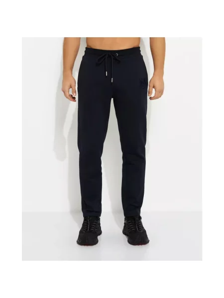 Spodnie dresowe Moncler niebieskie