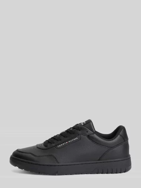 Buty Tommy Hilfiger Basket Core Leather black czarne