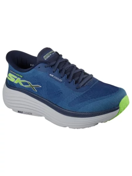 Sneakersy Skechers niebieskie