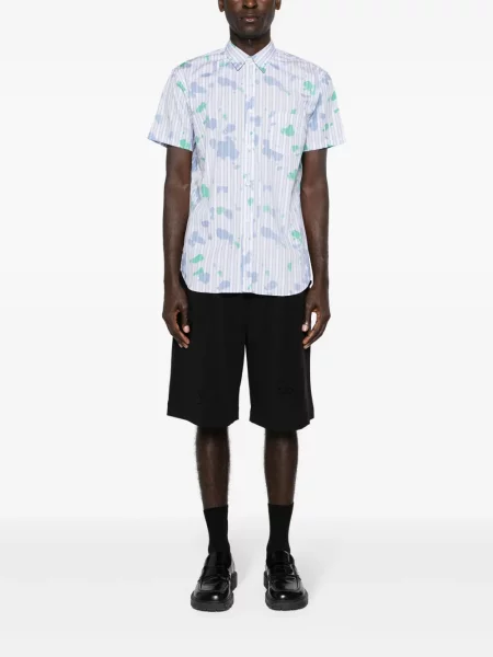 Dryžuota marškiniai Comme Des Garçons Shirt mėlyna