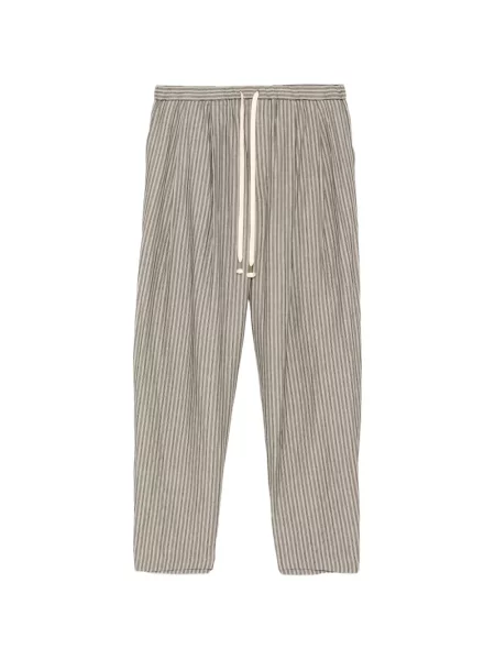 Pantaloni Calmlence cu dungi gri