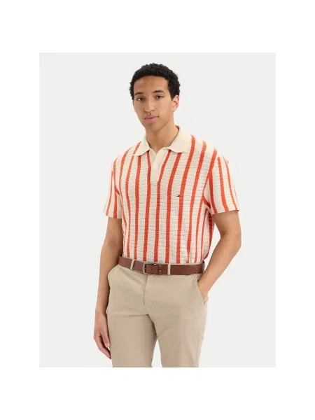 Tommy Hilfiger Polo majica Kremna Regular Fit