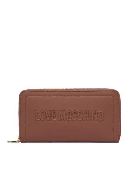 Peněženka LOVE MOSCHINO hnědá