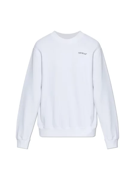 Bluza Off-white z logo biała