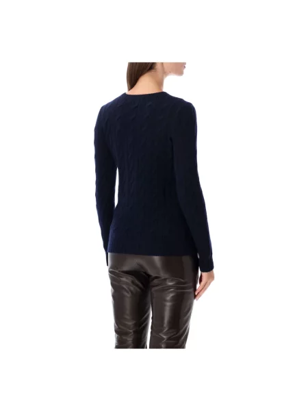 Sweter Ralph Lauren z kaszmiru niebieski