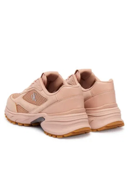 Sportcipők Calvin Klein Hike Runner Mesh Mix Ck Narancssárga rózsaszín