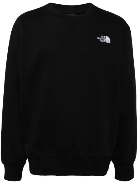 Lung hanorac The North Face cu broderie negru