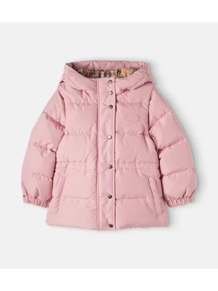 Gyerek pehelydzseki Burberry rózsaszín