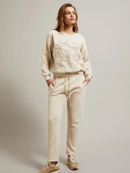 Komplet dresowy Marisse beżowy