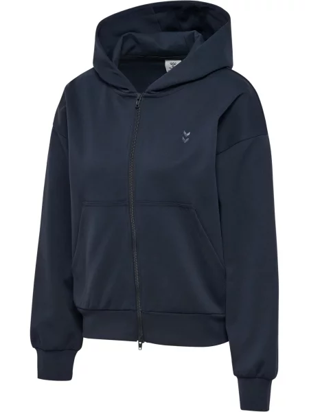 Bluza z kapturem zapinana na Hummel Defender czarna
