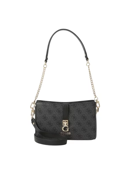 Torebka hobo Guess czarna