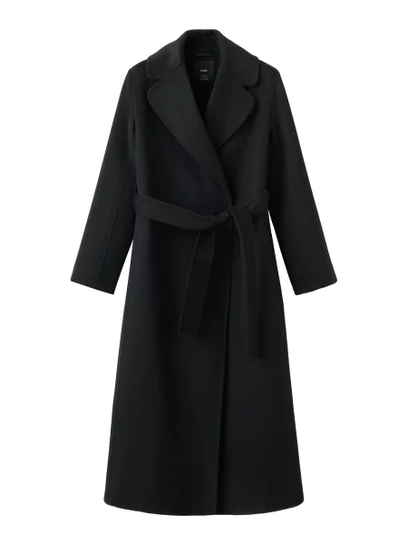 MANGO Palton de primăvară-toamnă BATIN' negru