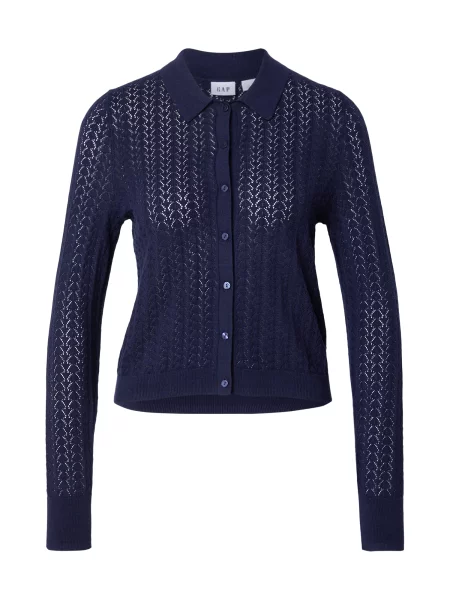 GAP Geacă tricotată bleumarin