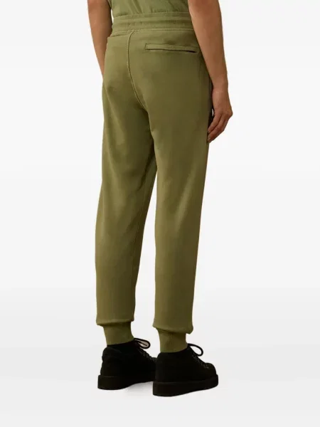Pantaloni C.p. Company alergare cu cordon verde