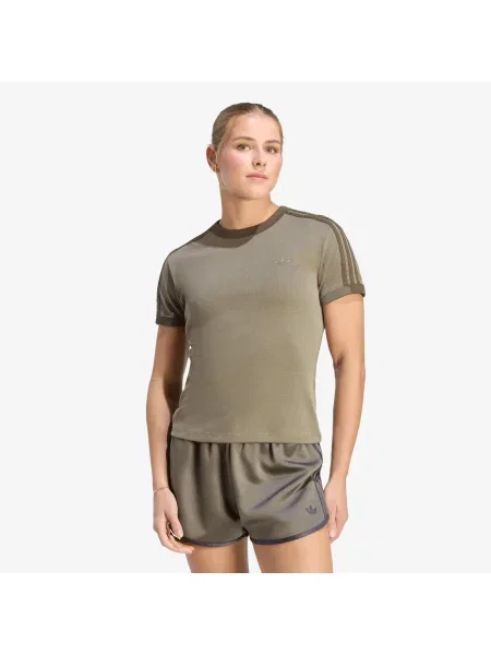 Tricou adidas Heather Cali T-Shirt Branch/ Silver Pebble/ Branch M