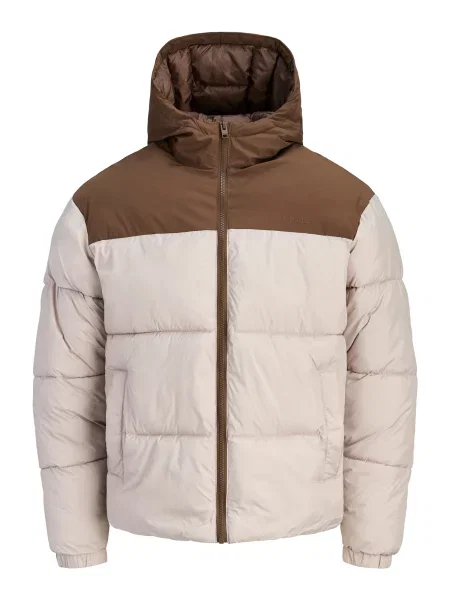 JACK & JONES Geacă de iarnă JJRAZE / maro bej