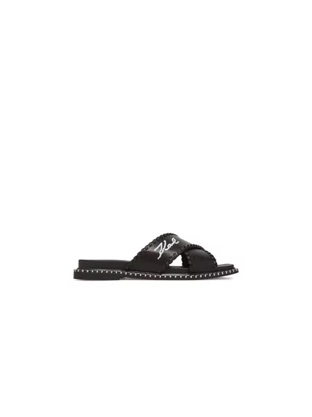 Karl Lagerfeld Pantofle Kleo' černá