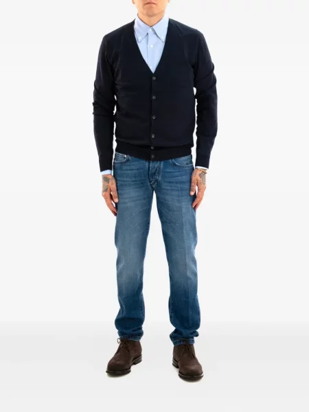 Cardigan Zanone albastru